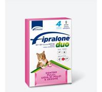 Fipralone DUO antiparassitario SPOT-ON 4 PIPETTE per GATTI contro PULCI e ZECCHE
