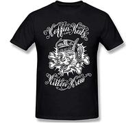 formi Koffin Kats Men's Graphic Cotton Short Sleeve t-Shirt Size XL