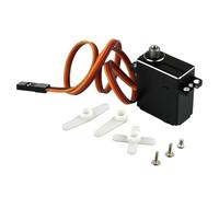 FORMIAHA 11kg Micro Digital RC Servo Metal Gear Coreless 20g Motore for 1:24 Modello di Auto SCX24 SCX10.3 Coda di Elicottero Aereo 0.06s 8.4V(360 Degree)