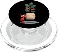 Formica che trasporta pianta dell'albero della gomma - Grandi speranze PopSockets PopGrip per MagSafe