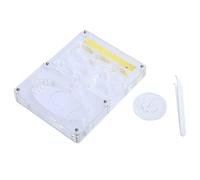 Formicaio 3D trasparente in acrilico, formicario con finestra di osservazione e contenitore per l’alimentazione, kit educativo per la casa delle formiche, ideale per bambini e
