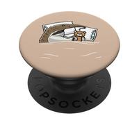 Formicaio addormentato con simpatico design umoristico per amanti degli animali PopSockets PopGrip Adesivo