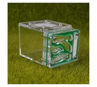 formicaio, Nido di formicaio Castello in acrilico trasparente Fattoria Villa Casa Laboratorio Unico Fatto a mano Formicaio(Grün)