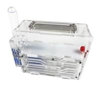 Formicario per formiche, Formicaio formicaio, Castello acrilico Nido di osservazione scientifica Multicolor 15 cm(White)