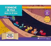 Formiche in fila. Storia kamishibai. Ediz. italiana e inglese. Con QR Code. Con burattini da ritagliare. Con flashcards