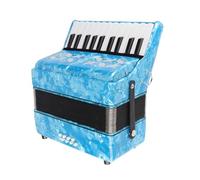 FORMICO 22 Keys 8 Bass Premium Celluloid Musical Strument Toy per la Performance Domestica E Teatrale, Eleg Design in K E (BLUE)