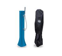 Formidra - Confezione doccia solare Happy Go 23L con custodia - Blu - Doccia esterna Piscina e Giardino - DS-HG142BLCOV - 26 x 29 x 120 cm