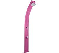 FORMIDRA Doccia Solare 30L Salto Alluminio da Giardino Doccia-Piscina Fucsia