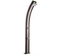 FORMIDRA Doccia Solare 30L Salto Alluminio da Giardino Doccia-Piscina Black-E