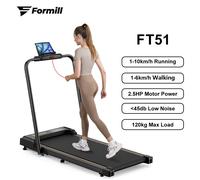 Formill FT51 Tappetino da passeggio elettrico pieghevole Tapis roulant 1-10 km/h Macchina per esercizi a casa 2.5HP Motore Attrezzature per il fitness Nastri da corsa Formill FT51