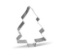 Formina per biscotti a forma di albero di Natale, 9 cm, in acciaio inox