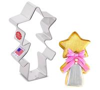 Formina per Biscotti Stampo a forma di Magia Bacchetta, 10,2 cm, Prodotto negli Stati Uniti da Ann Clark