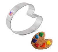 Formina per Biscotti Stampo a forma di tavolozza dei colori 9,5 cm, Prodotto negli Stati Uniti da Ann Clark