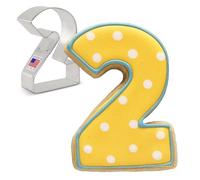 Formina per Biscotti Stampo Numero due/n. 2, 8,25 cm, Prodotto negli Stati Uniti da Ann Clark