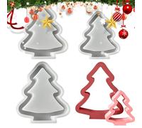 Formine Di Silicone Di Natale, Per Per Alberi, Forniture Artigianali Per Le Vacanze, Sagome Di Sapone In Silicone, Produzione Di In Cera, Progetti D'arte In Gesso, Decorazioni N