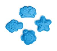 Formine in silicone per la sabbia Ocean - BIGJIGS TOYS