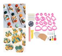 Formine per argilla polimerica 18 formine per orecchini in argilla a forma