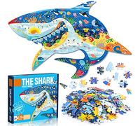 FORMIOZN Puzzle per Bambini, 128 Pezzi Puzzle Bambini Jigsaw, Puzzle Rotondo per Ragazza Ragazzo Regalo Puzzle, Educativo Giocattoli per Ragazzi Ragazze 4 5 6 7 8 9 Anni