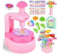 FORMIZON Kit Lavoretti Creativi per Bambini, DIY Kit Composizione Bouquet Giochi Bambina 4 5 6 7 8 9 10 11 12 + Anni Femmina, Creativo Bambine Laboratorio dei Fiori Bouquet per Ragazze 4+
