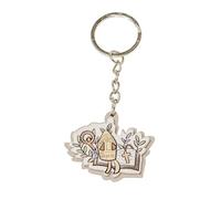 Formoso Bomboniera Bomboniera Portachiavi con Simbolo cresima in Legno 5 cm Confezione 12 pz Art SC667