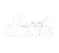 Formoso Decorazione Scritta Sweet Table in Legno Bianco Wedding Party Planner 55 x 3 x h 26 cm Art 29882
