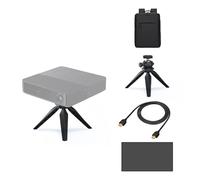 Formovie Kit accessori per proiettore: Schermo + Zaino + Supporto da tavolo + Cavo HDMI + Adattatore EU