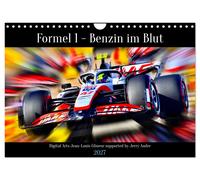 Formula 1 - Gasoline in the Blood (Wall Calendar 2027 DIN A4 landscape), CALVEND