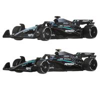 Formula 1 Hot Wheels Premium Die-Cast Vehicle 2-Pack 1:64 Team Mercedes-AMG PETR