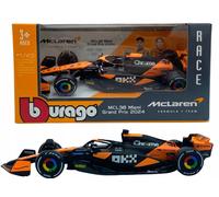 FORMULA 1 MCLAREN MCL 38 SEASON 2024 GP MIAMI OSCAR PIASTRI SCALA 1:43 BURAGO