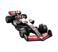 Formula 1 Modellino Auto MoneyGram Haas VF-24 KEVIN MAGNUSSEN n°20 - Die Cast Scala 1:64 - lunghezza 8cm - JBM10