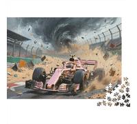 Formula 1 Racing Puzzle 1000 Pezzi Premium, F1 Car Esercizio Neurale, Progetto Collettivo, Elemento Focalizzante 1000pcs (75x50cm)