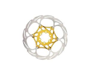 Formula 2 piece 6 hole rotor gold silver