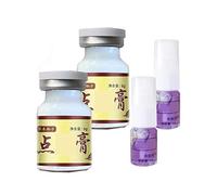 Formula a base di erbe, unguento per la pulizia delle macchie scure, per viso e corpo, siero correttore per macchie scure e macchie solari, macchie, melasma e iperpigmentazione (2 set)