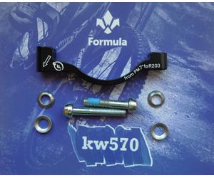Formula - Adattatore originale/adapter PM-PM da 7" 180mm to 8" 203mm FD40154-10