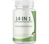 Formula Avanzata Per Gli Occhi 14 In 1, Per La Salute Degli Occhi, Integratore Per Memoria E Concentrazione, ,1PCS