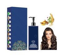 Formula delicata tintura per capelli duratura, crema da colorare per capelli a base di piante, estratti di piante Crema colorante per capelli, shampoo da colorare per capelli (nero marrone)
