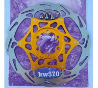 Formula - Disco 2 pezzi/2 pieces Oro/Gold 6 viti/screws 160/180/203mm-6"/7"/8"