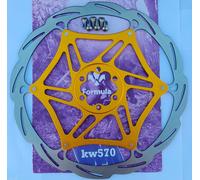 Formula - Disco 2 pezzi/2 pieces Oro/Gold 6 viti/screws 160/180/203mm-6"/7"/8"