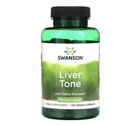 Formula disintossicante per il fegato Swanson Tone, supporto per il fegato, 300 mg, 120 capsule vegetali