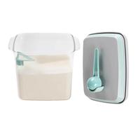 Formula Dispenser, Large Capacity Storage, 1700ml Milk Powder Box with Spoon, Portable Formula Container for Travel, Going Out Use for Camping Picnic Barbecue Shopping