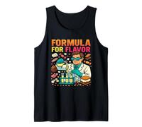 Formula for Flavor Funny Candy Scienziato Art Design Canotta