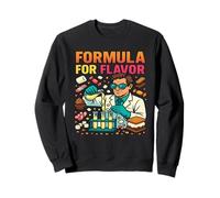 Formula for Flavor Funny Candy Scienziato Art Design Felpa