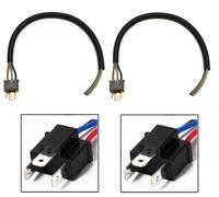 Formula-J87 Cablaggio Connettore Portalampada H4H 3 Pin Maschio, Nero