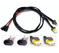 Formula-J87 Cablaggio Fendinebbia 3ft H10 9145 Presa Plug Lampada 2pz Ceramica