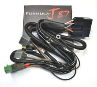 Formula-J87 Cablaggio Portalampada 30A H5054 Adattatore Fari 2 Pezzi
