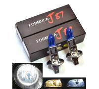 Formula-J87 Lampadina Alogena H1 100W 5000K Bianca, 2 Pezzi, Faro Abbagliante