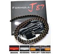 Formula-J87 LED Strip Tailgate 3 Row Arancione, Frecce Stop Retromarcia