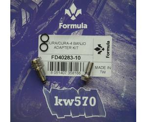 Formula - Kit adattatore raccordo Banjo x Formula Cura/Cura 4 FD40283-10