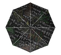 Formula Matematica Arte Chimica Ombrello Automatico Pieghevole Portatile Ombrelli Antivento da Viaggio Per Uomini Donn