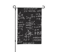 Formula matematica,Bandiera da giardino per esterni e interni, stendardo decorativo bifacciale 30x45 cm